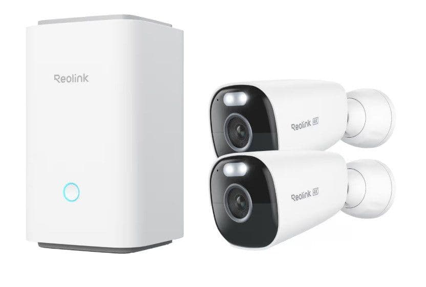 Reolink Hub ja 2x Argus Eco Ultra 4K | 8MP | akku | IP66
