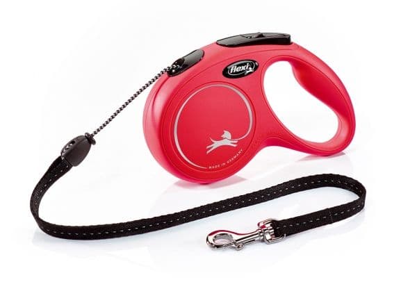 flexi New Classic snor M, 5M, 20KG, rød