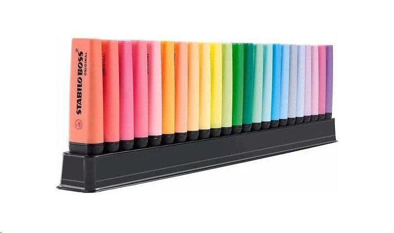 Stabilo Boss® Original Arty - 23 kpl, eri värejä