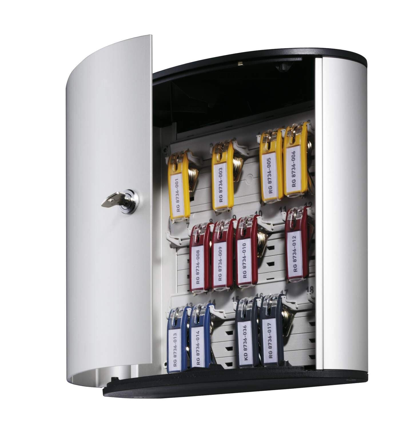 Avainkaappi KEY BOX 18 - alumiinia, sylinterilukolla