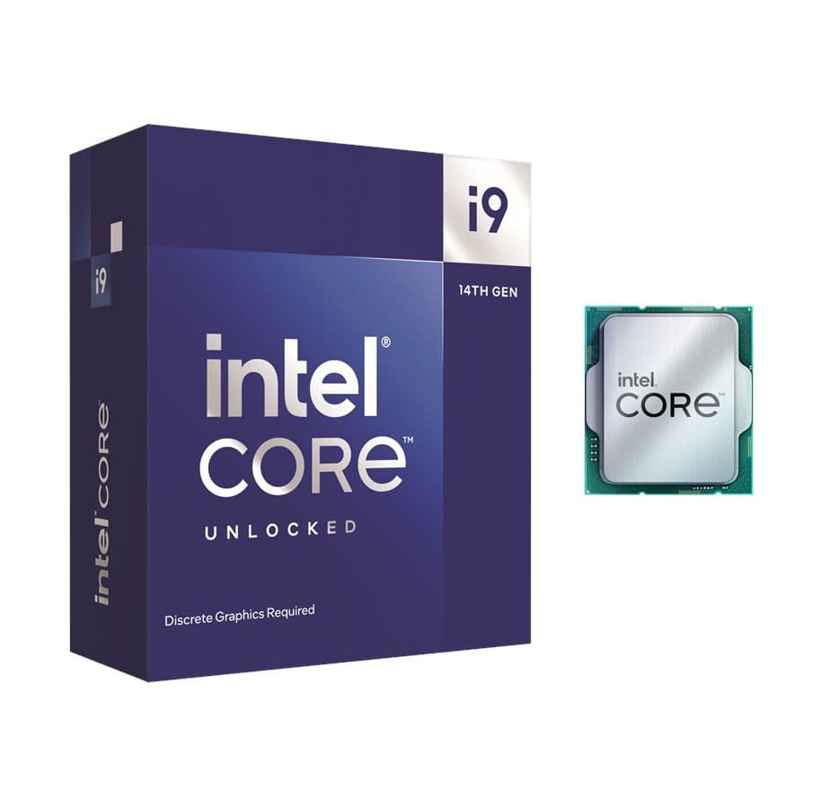 Intel® | Core™ i9-14900KF - 24-ydin - 3,2 GHz (jopa 6 GHz Turbo) - LGA1700-kanta | Laatikko (ilman jäähdytintä)