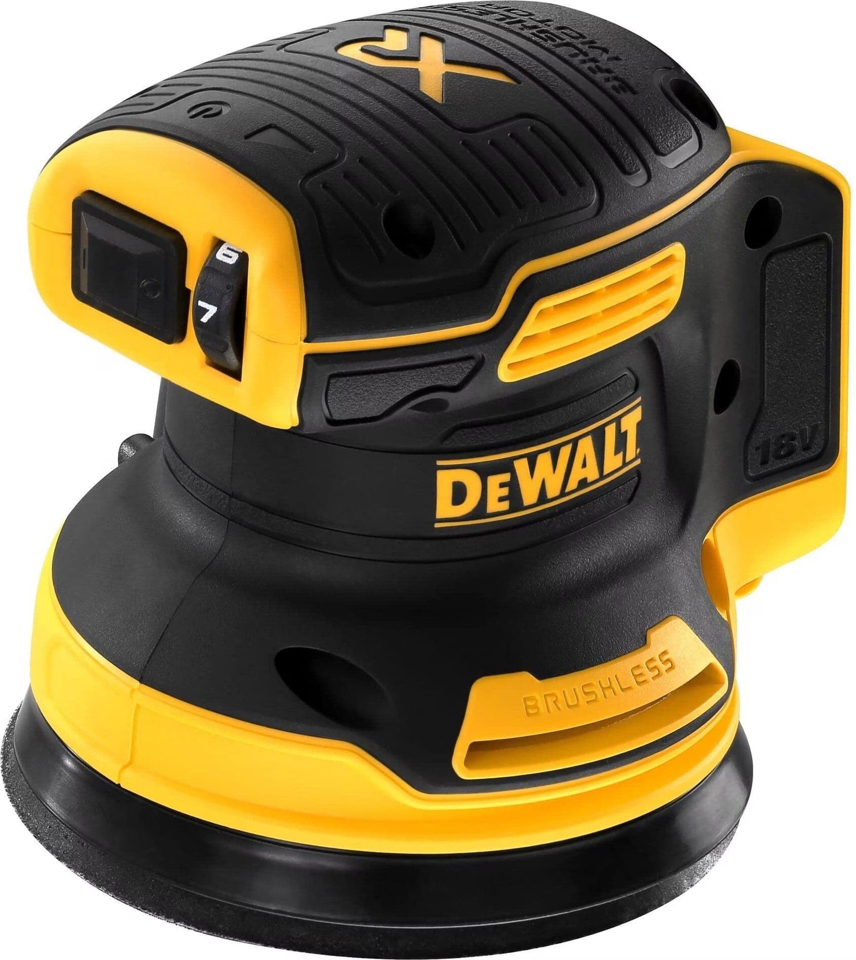DeWALT DCW210N-XJ Epäkeskoporakone - 125 mm - 18 V - SOLO