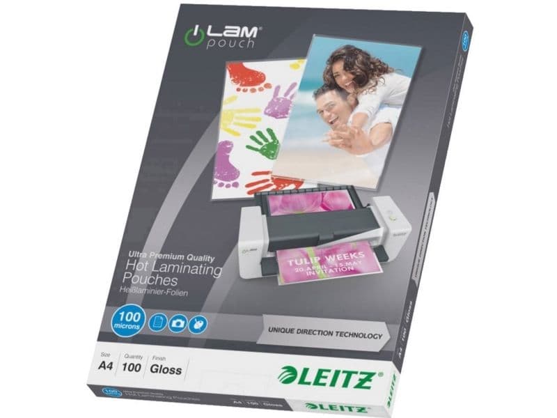 Laminointitasku A4 Leitz UDT 100 micron - (100 kpl)