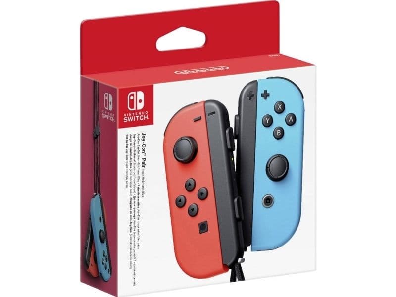 Nintendo | Joy-Con (vasen ja oikea) - Peliohjain - langaton - Punainen / Sininen (setti) - Nintendo Switchille