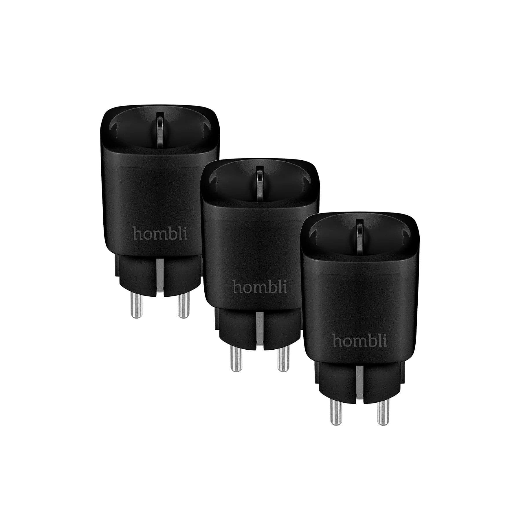 Smart Socket (EU), Promo Pack 2+1, Black
