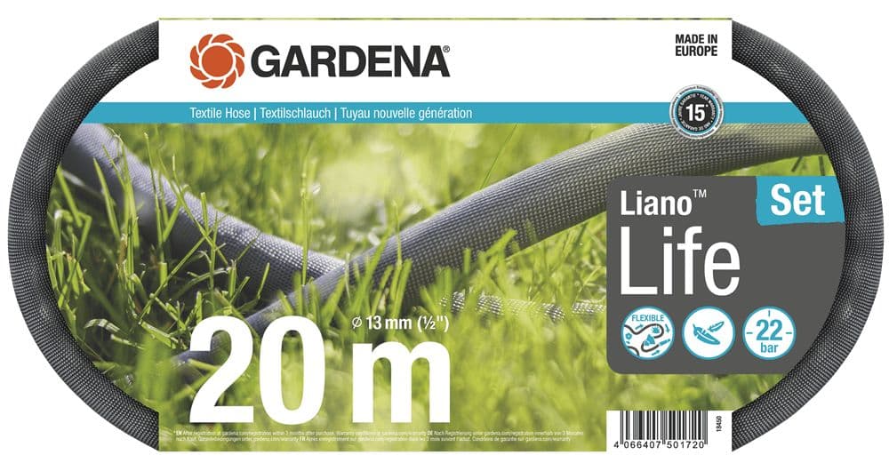 Gardena puutarhaletku Liano Life 20 m. - Sarja