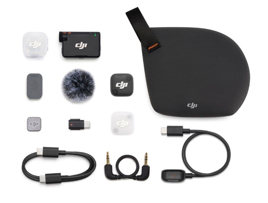 DJI Mic Mini 2 (2 TX + 1 Mobile RX + Cha