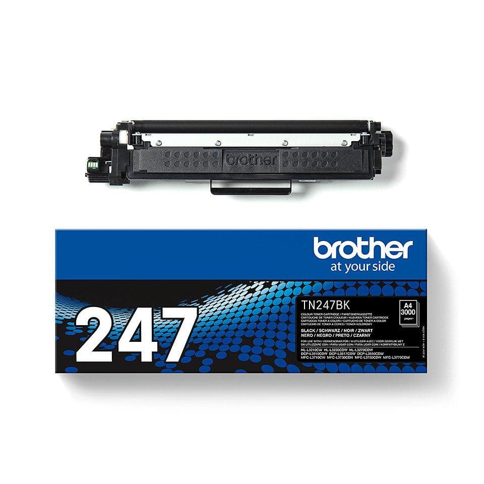 Brother TN-247BK, 3000 sivua, Musta, 1 kpl