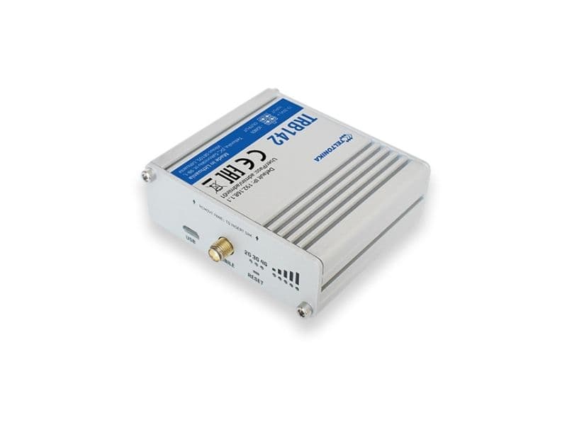 Teltonika TRB142, Harmaa, Teho, SMA, 1200 MHz, Cat1, RS-232