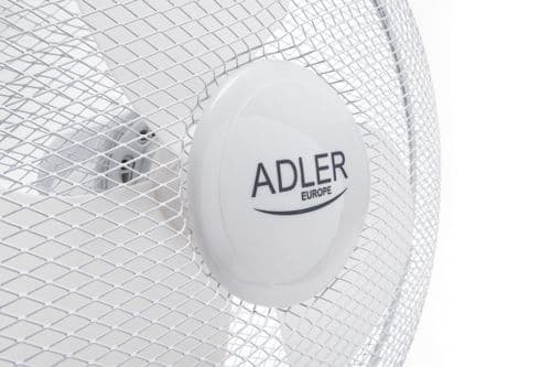 Adler AD 7304, Valkoinen, Taulukko, 43,5 dB, 40 cm, 90°, 55 W