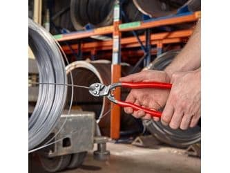 Knipex CoBolt XL, Voimaleikkurit, Muovi, Punainen, 250 mm, 465 g