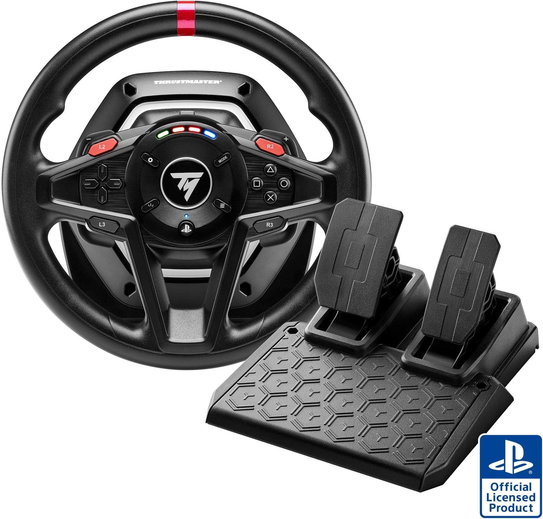 ThrustMaster T128 ohjauspyörä ja poljinsarja - PC, PlayStation 4 & 5