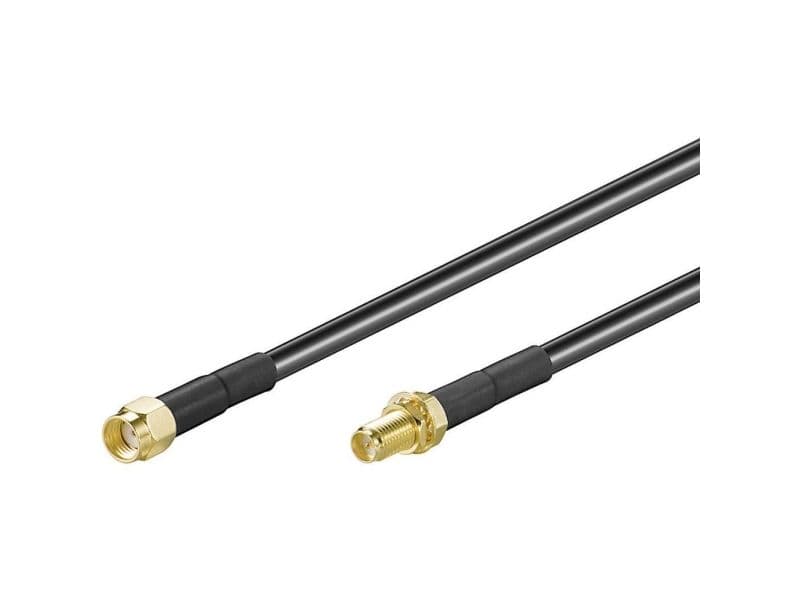 MicroConnect - Forlængerkabel til antenne - SMA han til SMA hun - 5 m