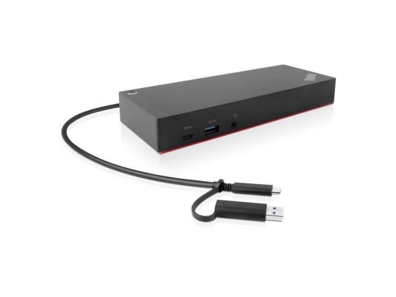 Lenovo 40AF0135EU, Langallinen, 10,100,1000 Mbit/s, Musta, 4K Ultra HD, 3840 x 2160 pikseliä, Lenovo