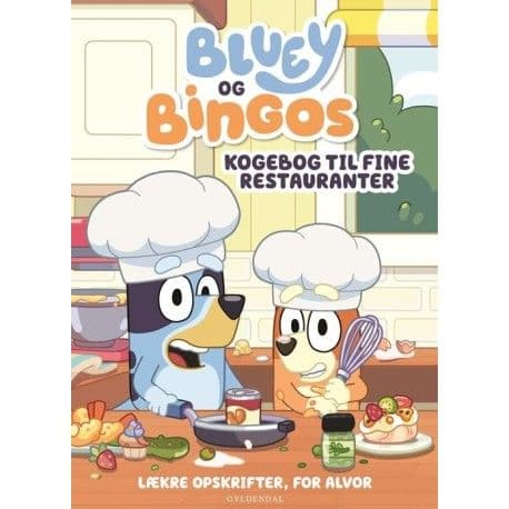 Bluey - Blueyn ja Bingon hieno ruokakirja | Ludo Studio Pty Ltd | Kieli: Tanska