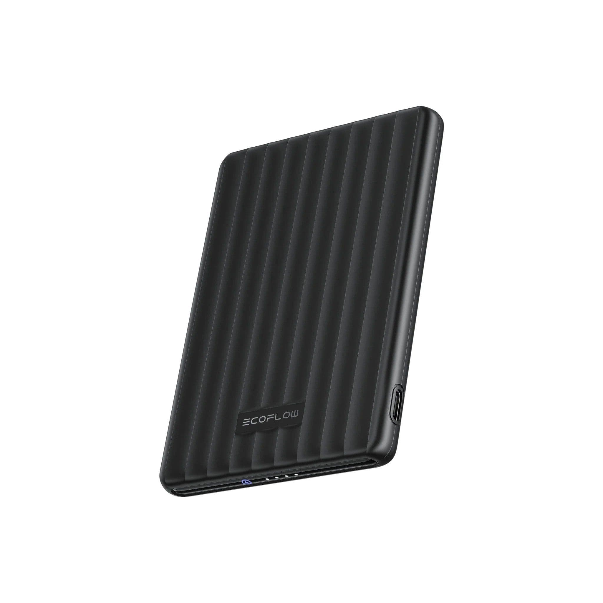 EcoFlow RAPID Mag (5000 mAh, 20 W, Qi1) – Magneettinen varavirtalähde - Sort