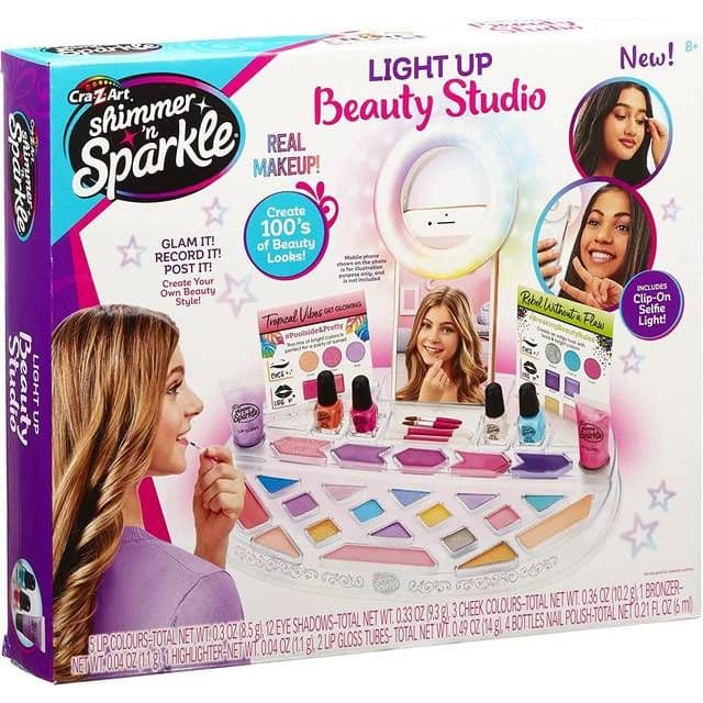 Cra-Z-Arts Shimmer & Sparkle Light up Beauty Studio