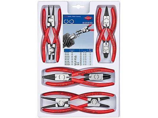 Knipex lukkorengaspihdit 8-osainen sarja