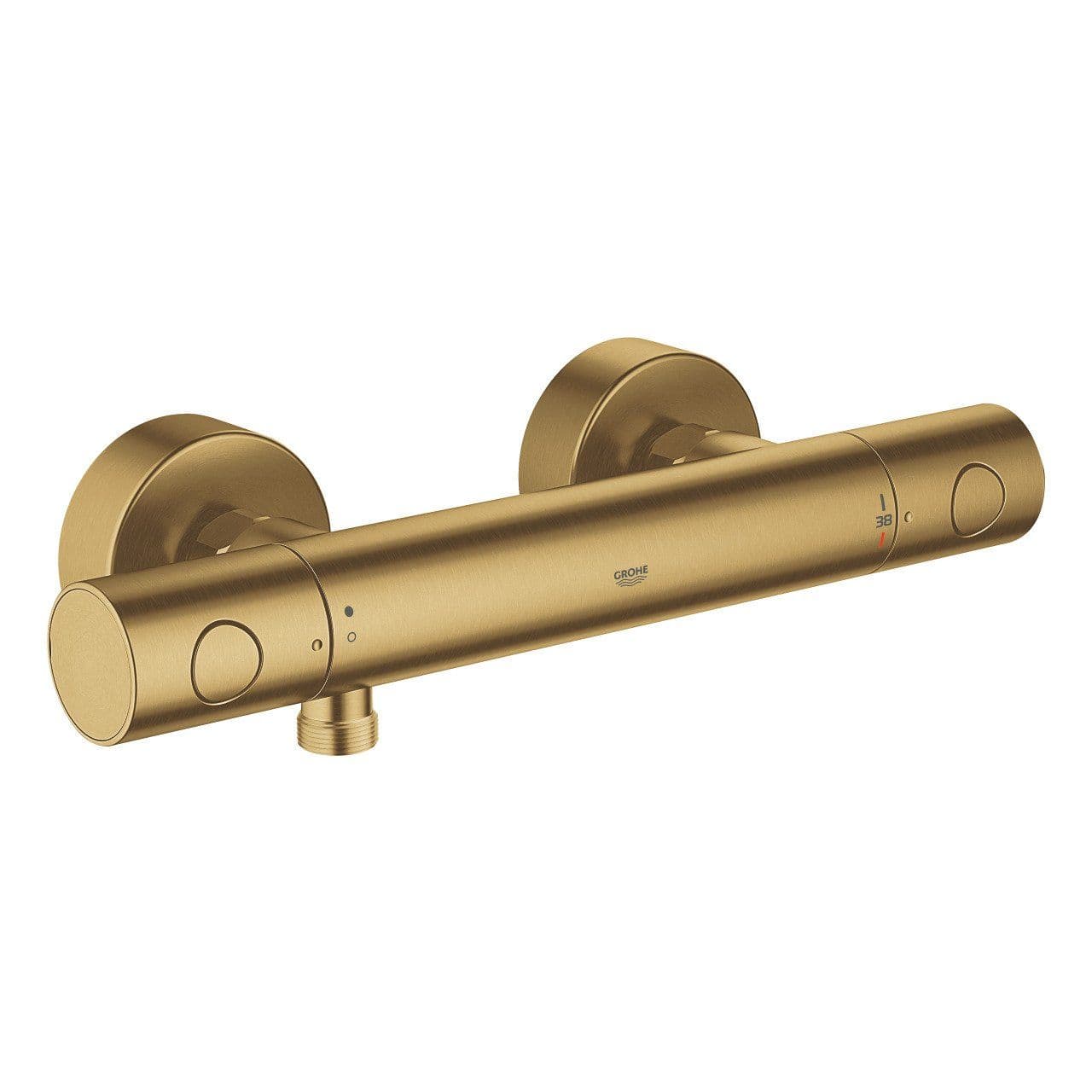 Grohe Grohtherm 1000 Cosmopolitan M termostaattinen suihkusekoitin - harjattua messinkiä
