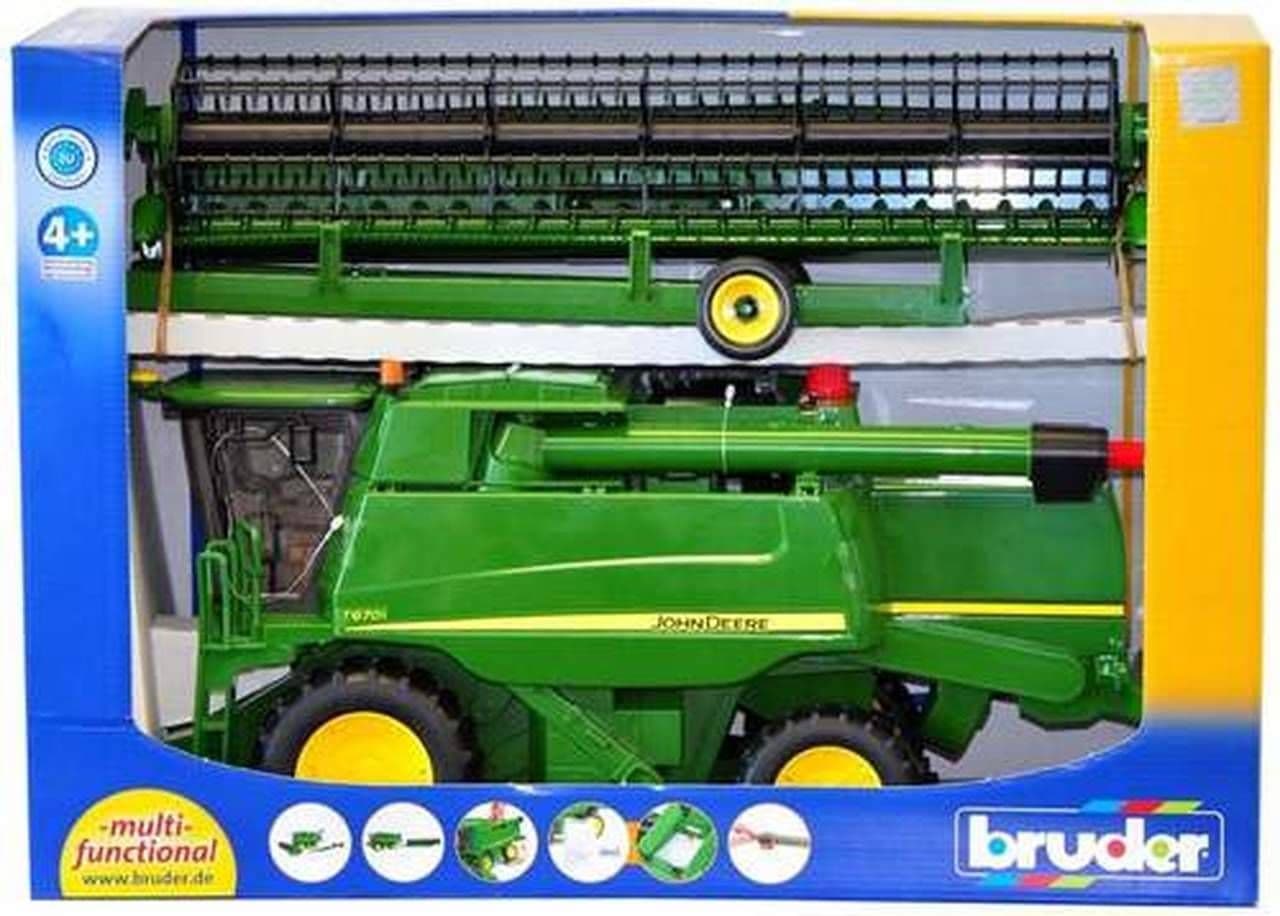 Bruder John Deere T670i leikkuupuimuri lelu
