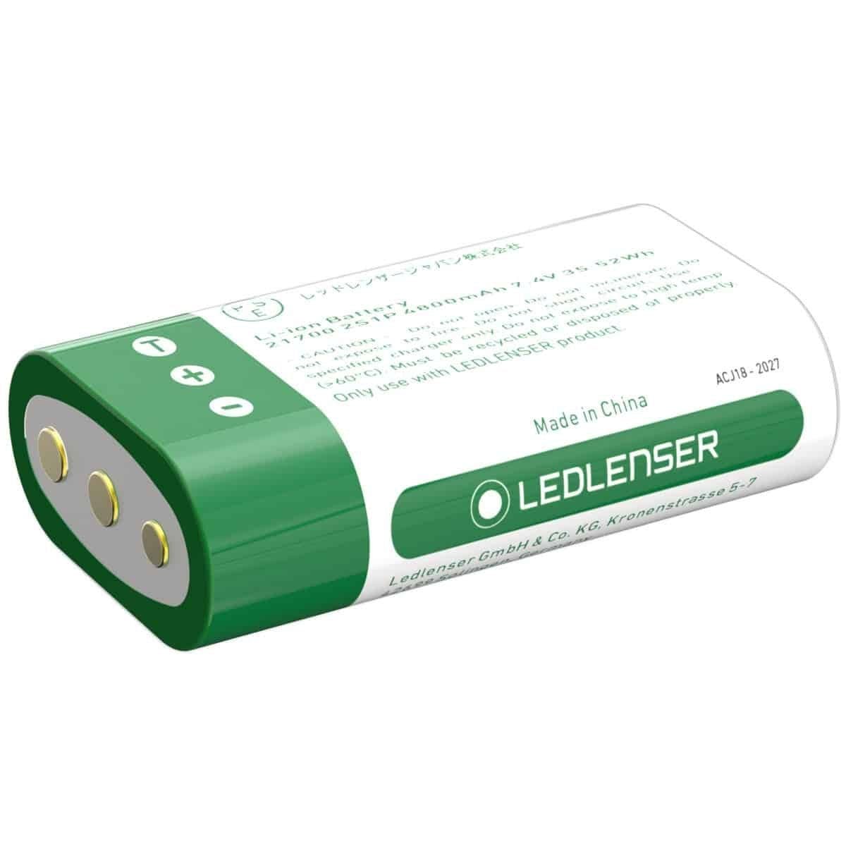 LED Lenser Ledlenser Ledlenser 2x 21700 Li-Ion ladattava akku Pack_Box (pakkaus)