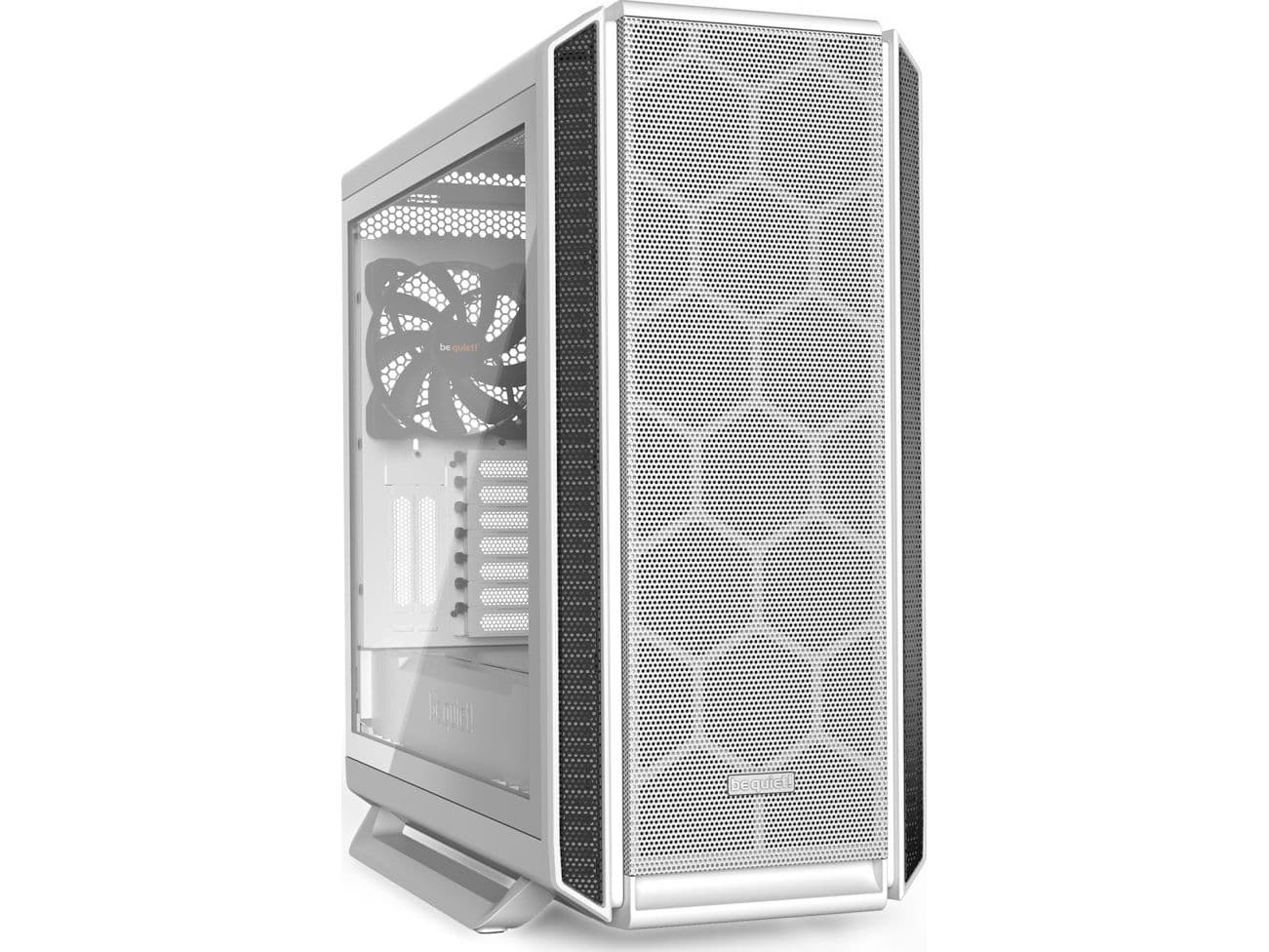 be quiet! Silent Base 802 Window White, Midi Tower, PC, Valkoinen, ATX, EATX, mikro ATX, Mini-ITX, Akryylinitriilibutadieenistyreeni (ABS), Terästä, 18,5 cm
