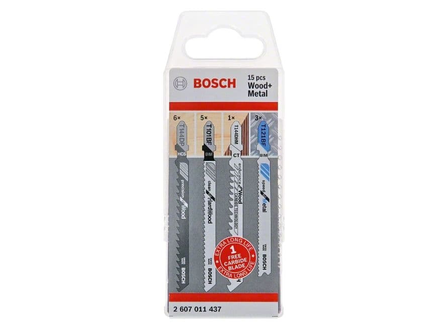 Bosch puu/metalli taltta sarja 15 kpl