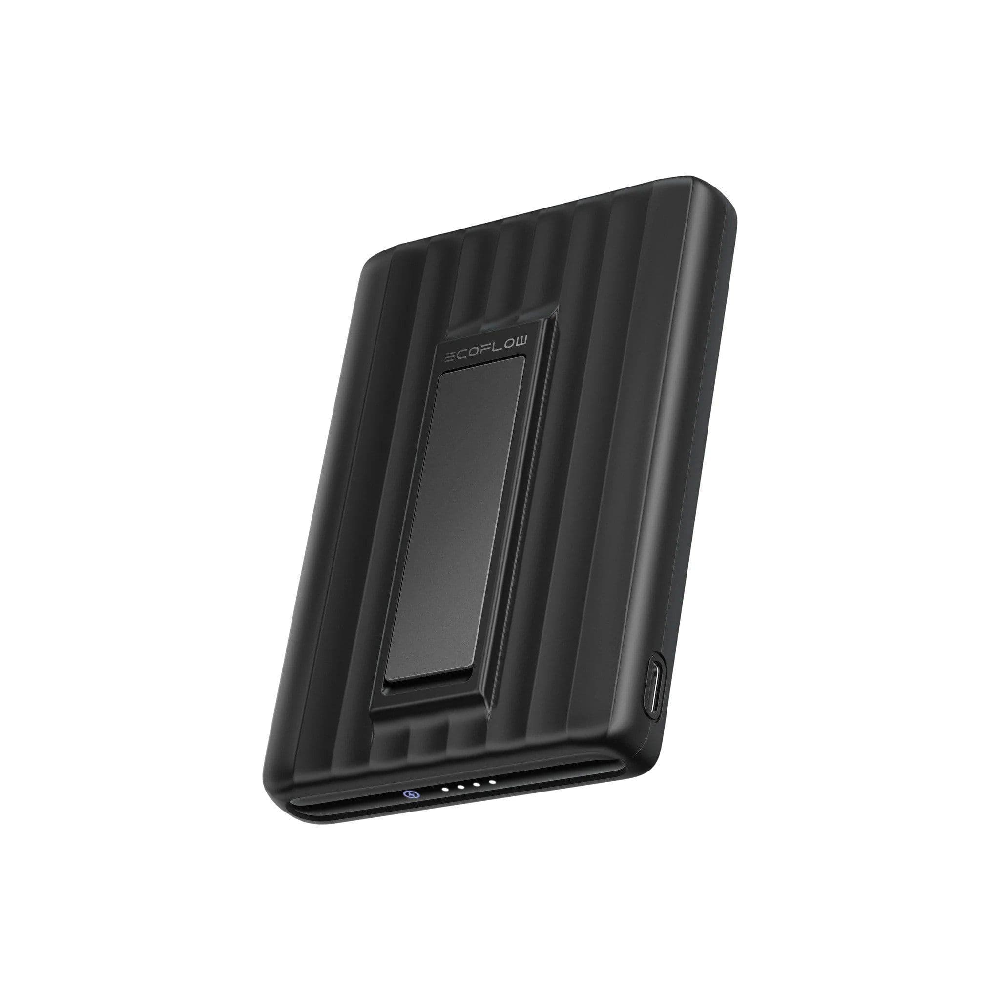 EcoFlow RAPID Mag (10000 mAh, 30 W, Qi1) – Magneettisella akulla varustettu varavirtalähde - Sort