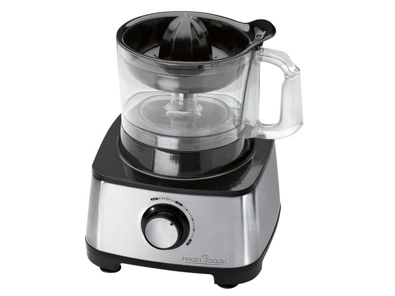 ProfiCook PC-KM 1063, 1,75 L, Musta, Ruostumaton teräs, 1200 W, 220 - 240 V, 50 - 60 Hz, 260 mm