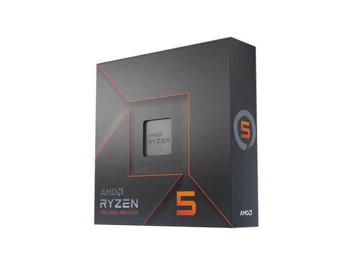 AMD Ryzen™ 5 7600X - 4,7 GHz/5,3 GHz - 6 ydintä - 12 säiettä - 32 Mt:n välimuisti - Socket AM5 - Box