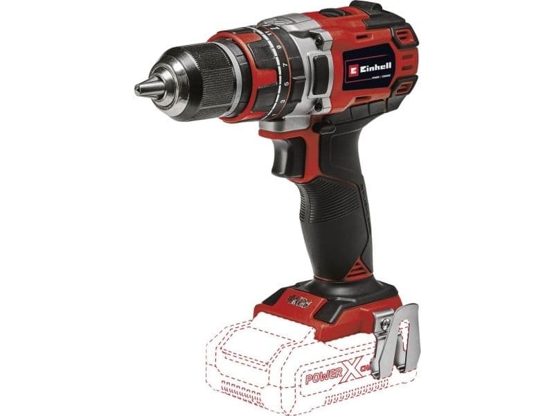 Einhell TE-CD 18 Li, pistoolikahvallinen porakone, avaimeton, 1,3 cm, 500 rpm, 1800 rpm, 60 Nm - SOLO