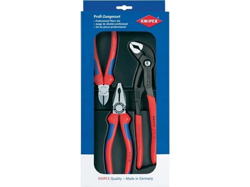 Knipex 00 20 09 V01, Pihtisetti, Sininen, Punainen, 950 g