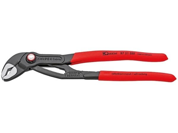 Knipex 87 21 250, Ponttipihdit, 5 cm, 4,6 cm, Kolahduksenkestävä, Dielektrinen, Kromivanadiini-teräs, Muovi