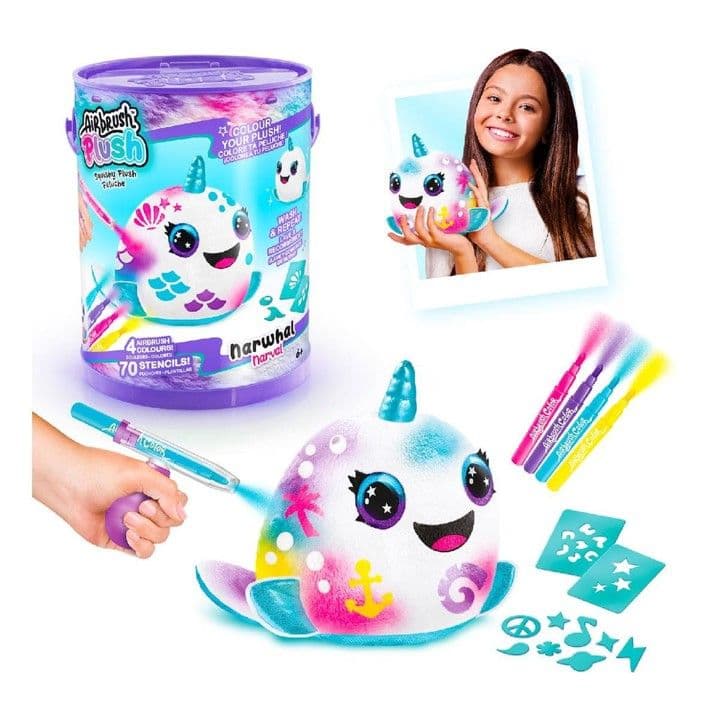 Canal Toys Airbrush Plush Surprise, Sarjakuvahahmo, 6 vuosi/vuosia