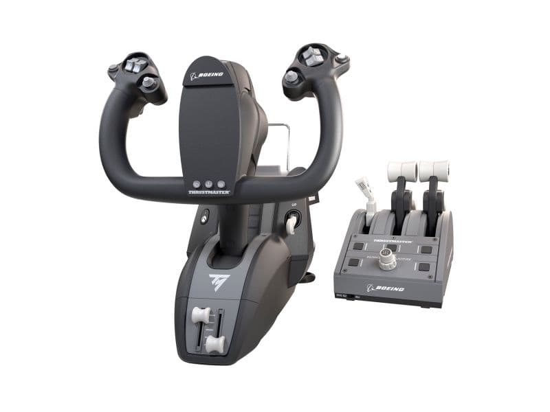 Thrustmaster Civil Aviation (TCA) Yoke Pack Boeing Edition - solki ja kiihdytin - langallinen - PC:lle, Microsoft Xbox Onelle, Microsoft Xbox Series S:lle ja Microsoft Xbox Series X:lle