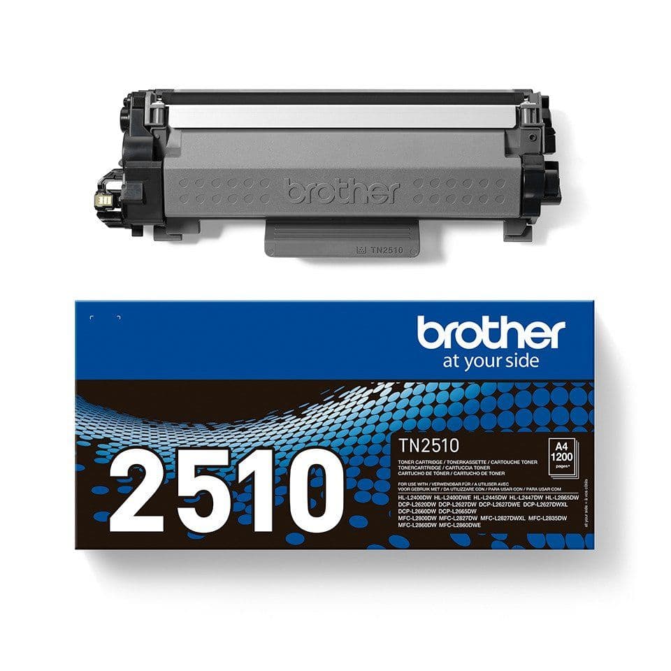 Brother TN-2510, 1200 sivua, Musta, 1 kpl