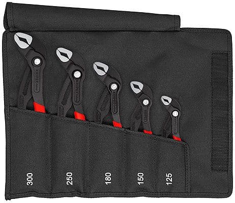 KNIPEX Cobra - Kielekepihdit - 5 kpl - taitettavassa pussissa