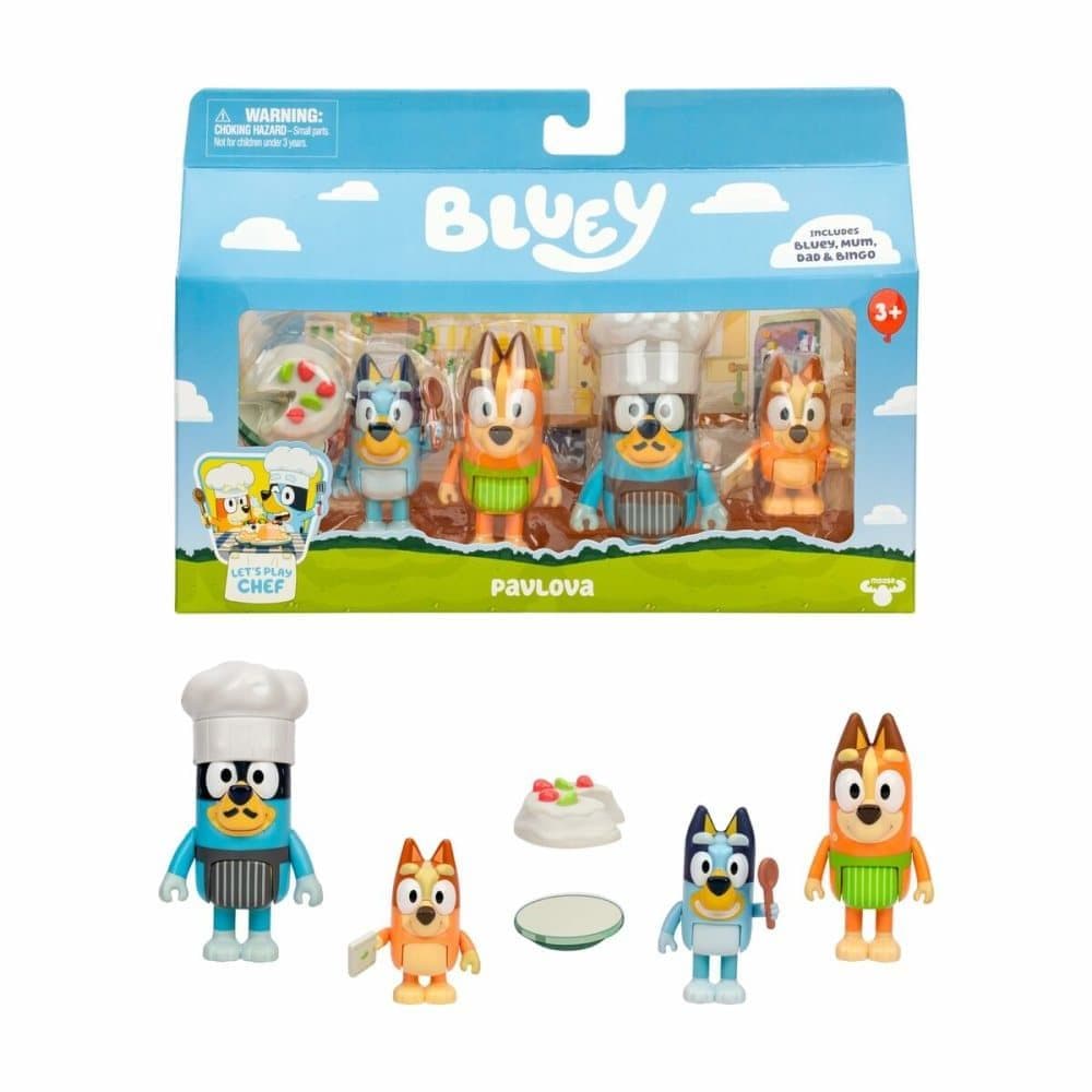 Bluey Family, jälkiruoka-aika 4 kpl.