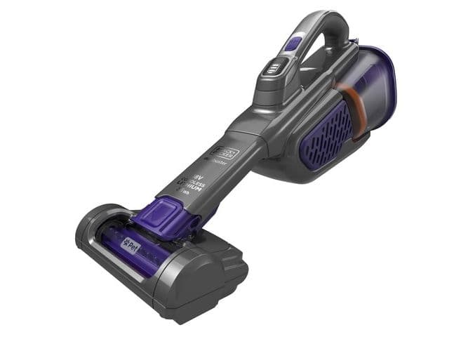 BLACK+DECKER DustBuster Pet BHHV520BFP - Pölynimuri - käsikäyttöinen malli - ilman pussia - johdoton