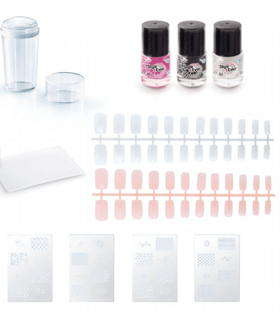 Minions STYLE 4 EVER - Pro Tips Nail Art Kit (1262) /Pretend Play