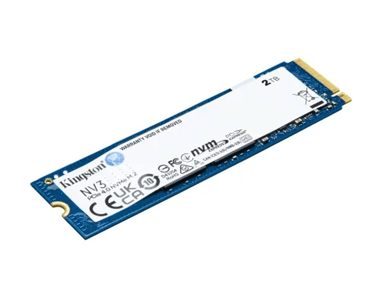Kingston Technology 2000G NV3 M.2 2280 NVMe SSD, 2 TB, M.2, 6000 MB/s