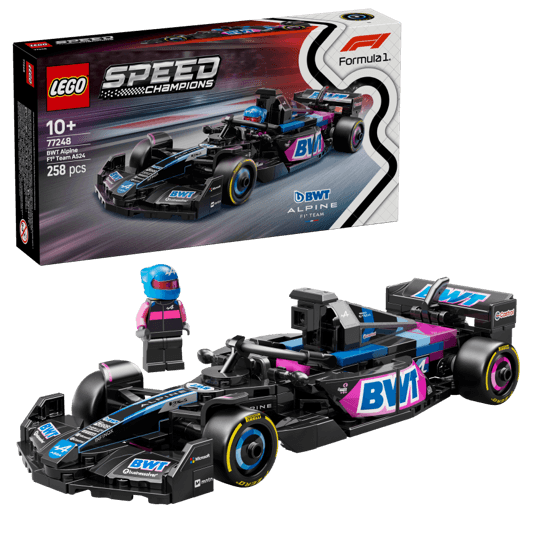 LEGO Speed Champions 77248 BWT Alpine F1 Team A524 ‑kilpa-auto