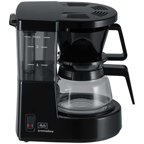 Melitta Aromaboy, Suodatinkahvinkeitin, Jauhettu kahvi, 500 W, Musta