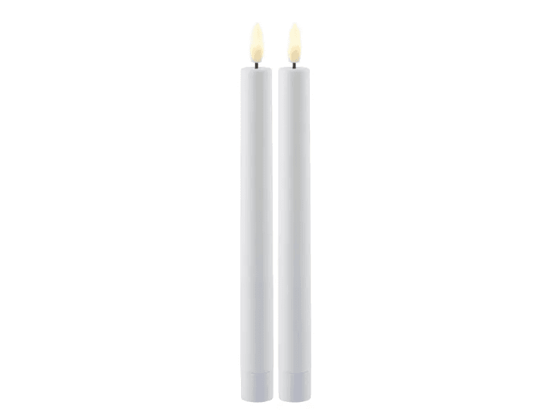 Sirius Sille Ladattava kattokruunu valkoinen - Ø 2 cm - K 25 cm - 2 kpl