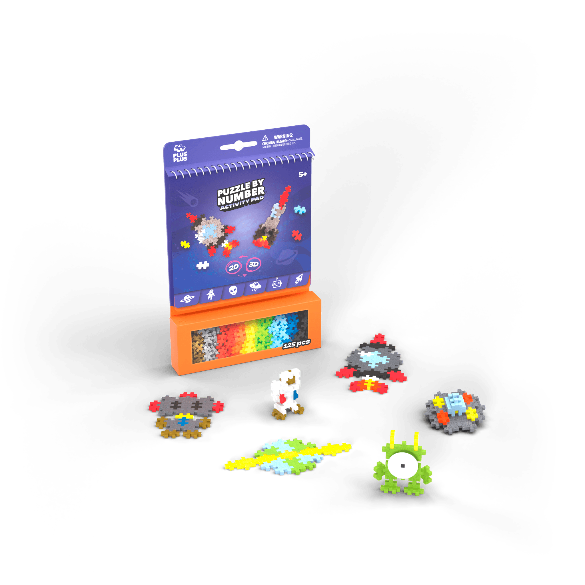 Plus-Plus Activity Pad – Space