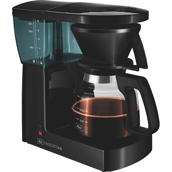 Melitta Excellent 4.0 - Kahvinkeitin - 10 kuppia - Musta