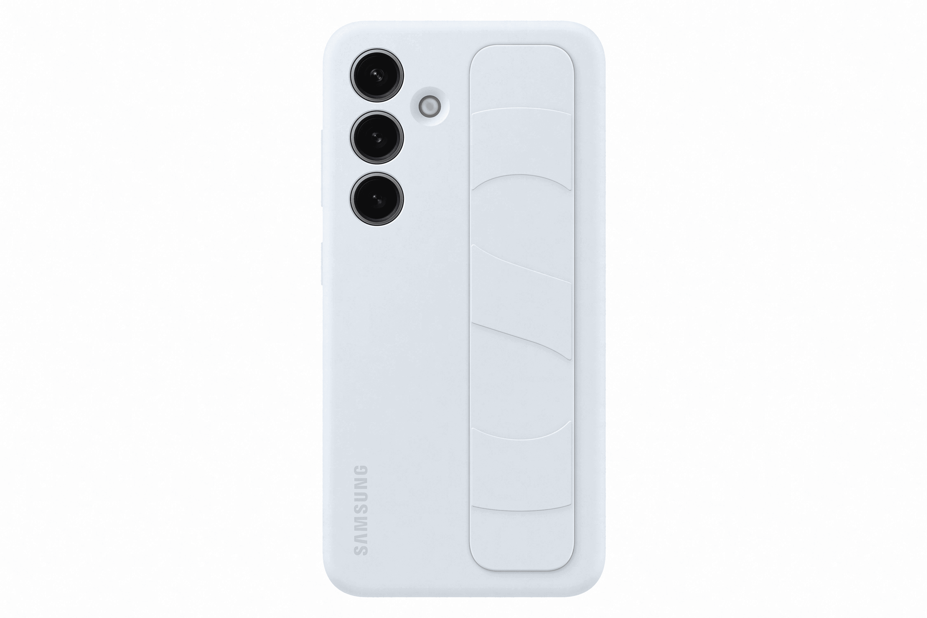 Samsung® | Galaxy S24 Standing Grip Case - Laukun sivusuojus - Vaaleansininen