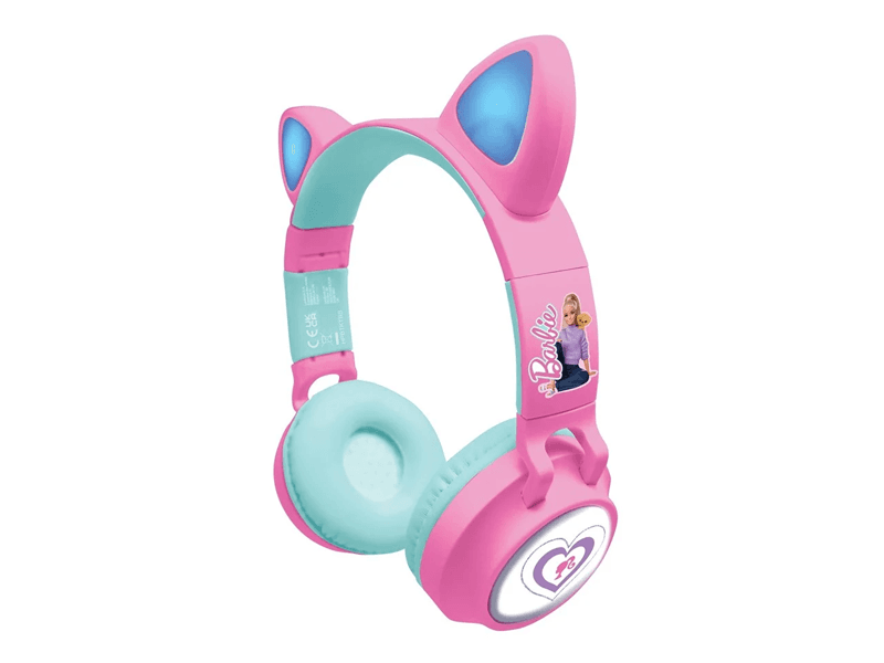 Barbie Cat ears langattomat kuulokkeet valolla
