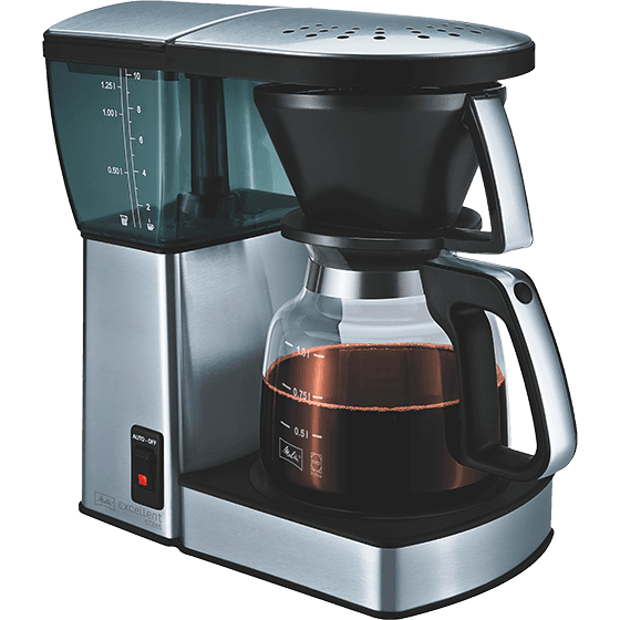 Melitta Excellent 4.0 - Kahvinkeitin - 10 kuppia - Ruostumaton teräs