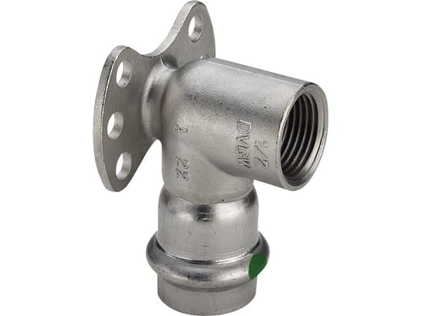 Sanpress Inox dækvinkel 15 mm x 12 rustfrit stål (ruostumaton)